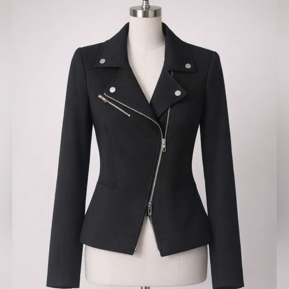 Calvin Klein Asymmetrical Zip Jacket